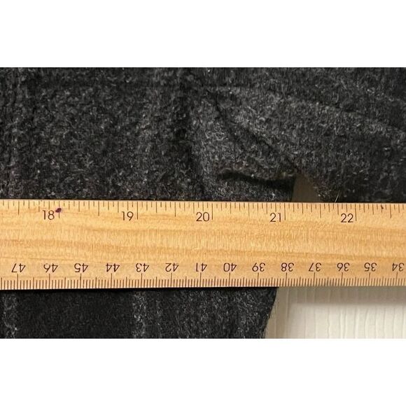 Seven For All Mankind Men's Wool Blend Black & Gray Plaid Trucker Jacket Medium - Picture 6 of 9